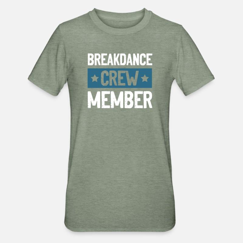 Équipe de breakdance - T-shirt polycoton Unisexe - vert kaki chiné