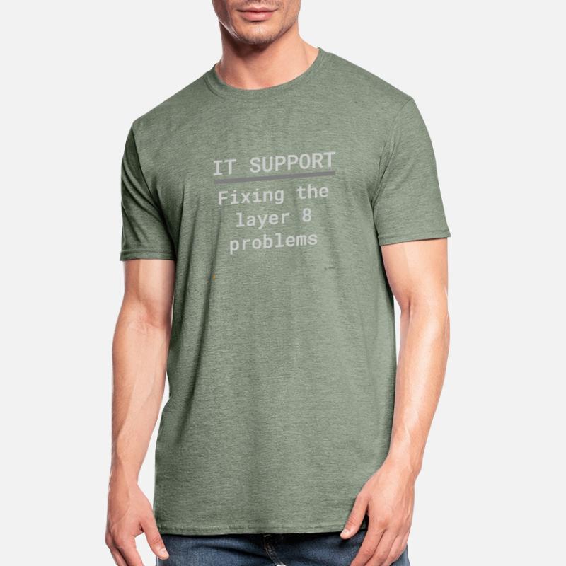 IT Support: Fixing Layer 8 Problems Unisex Polycotton T-Shirt