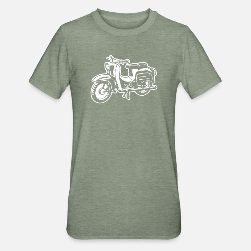 Schwalbe - Image différente - T-shirt polycoton Unisexe - vert kaki chiné