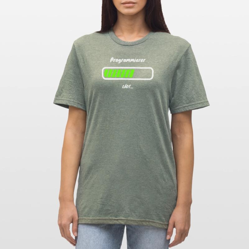 Programmierer Loading Softwareentwicklung Unisex Polycotton T-Shirt