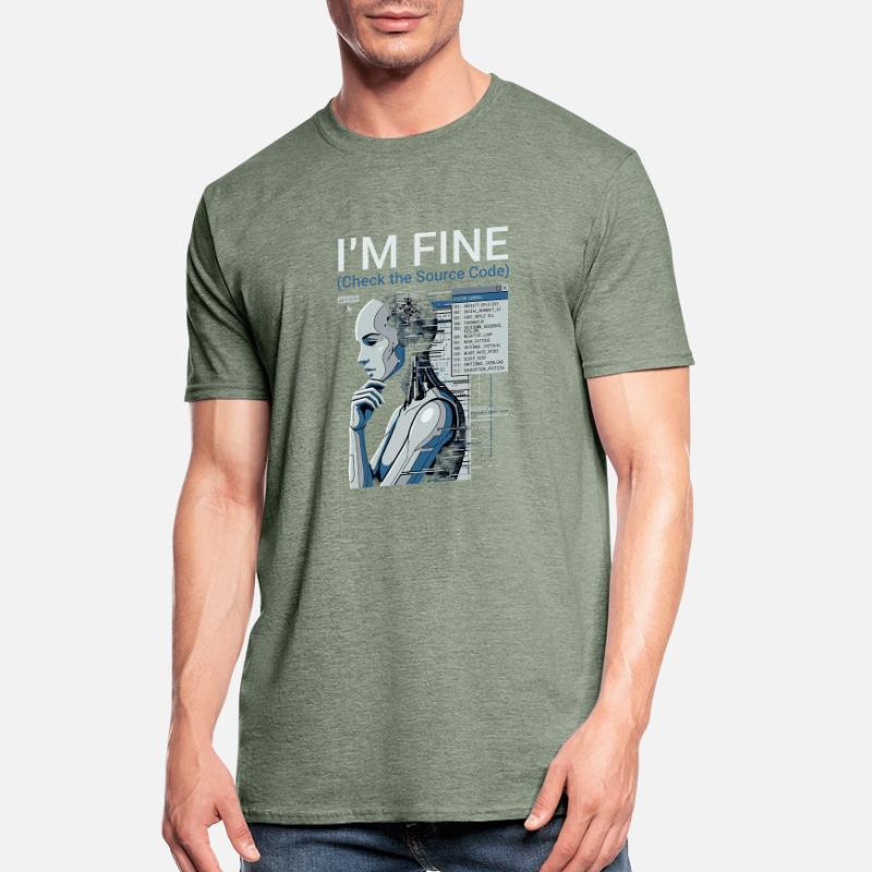 Check The Source Code Unisex Polycotton T-Shirt