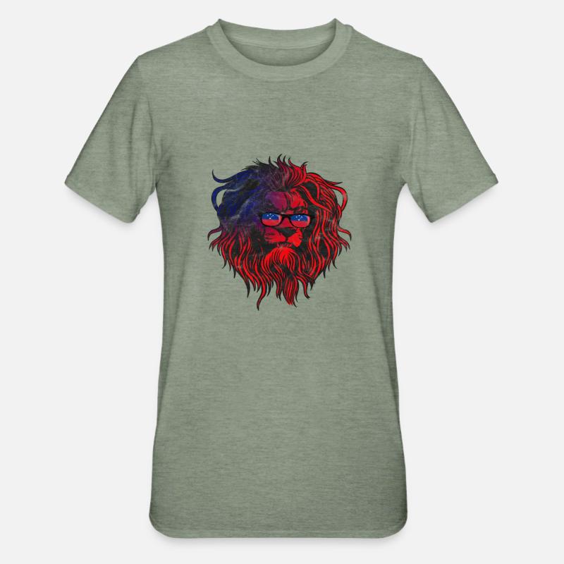 Samoa - T-shirt polycoton Unisexe - vert kaki chiné