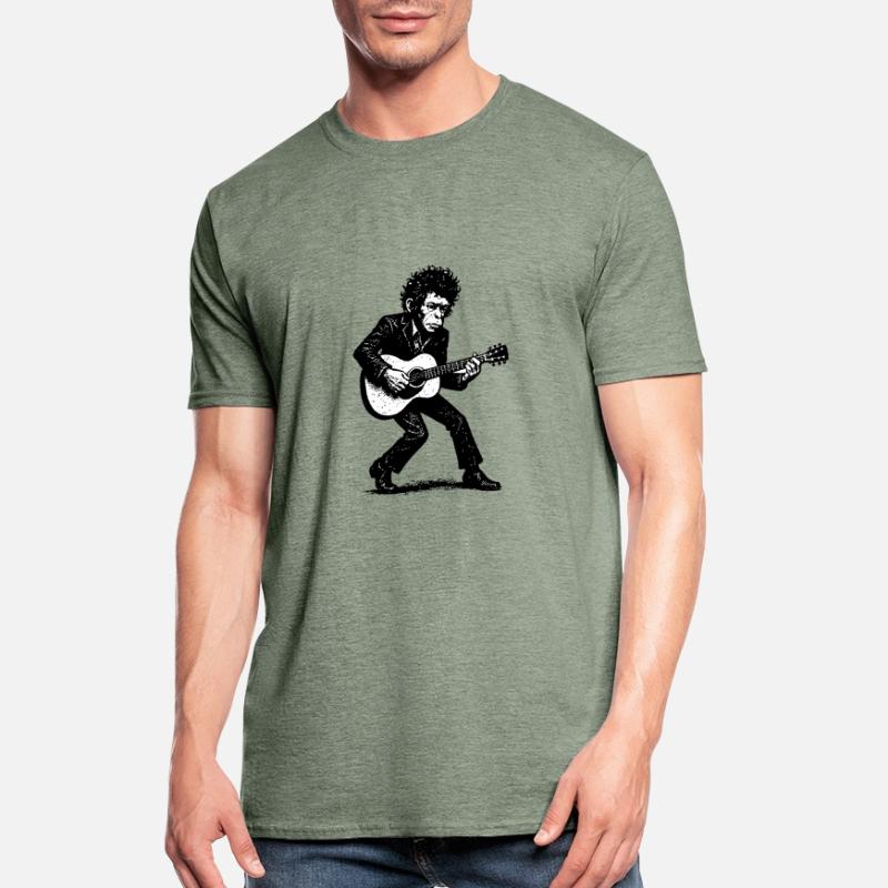 Auteur-compositeur-interprète | Le Singe Danseur T-shirt polycoton Unisexe