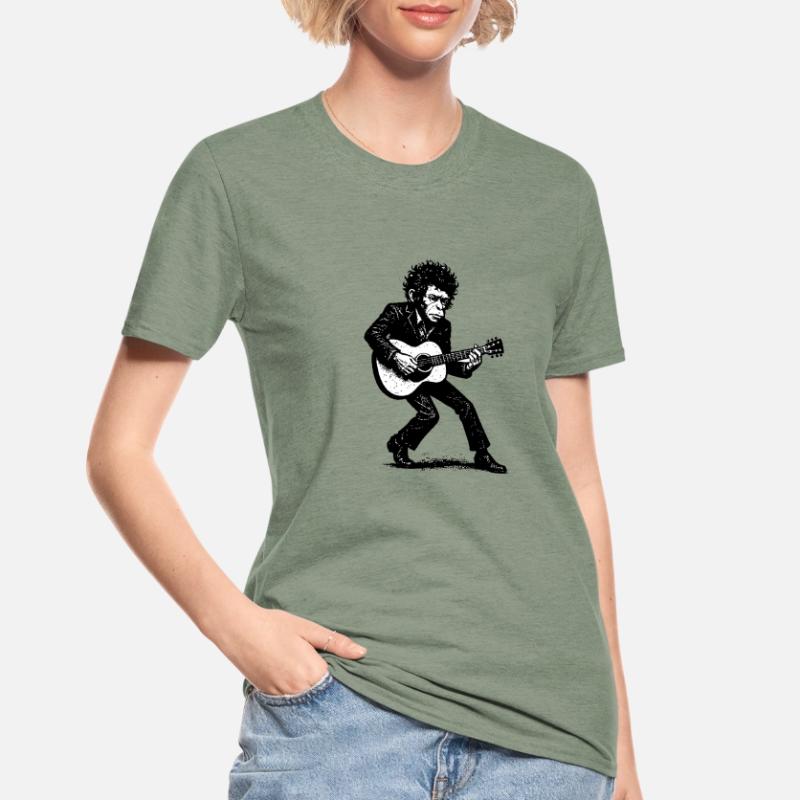 Auteur-compositeur-interprète | Le Singe Danseur T-shirt polycoton Unisexe