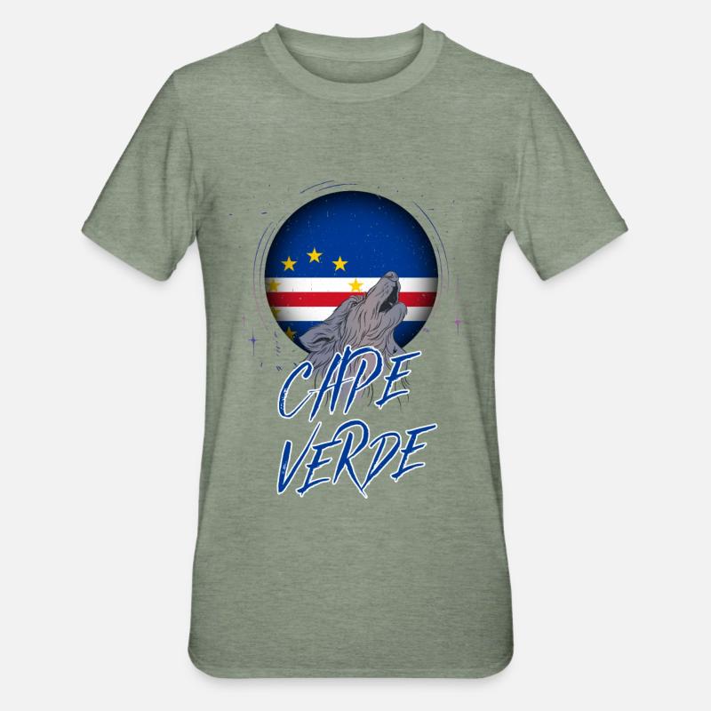 Cap Vert - T-shirt polycoton Unisexe - vert kaki chiné