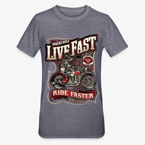 Born To Ride - Harleysti Italia Official 2023 - Polycotton-T-shirt unisex