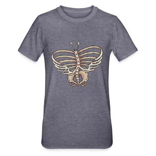 Butterfly Skeleton - Unisex Polycotton T-Shirt