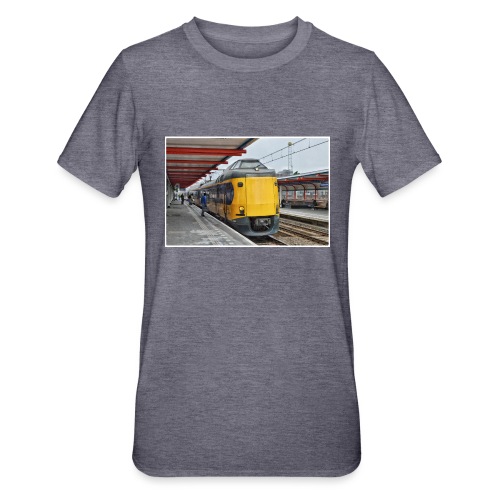Oude Intercity in Almere Buiten - Uniseks Polycotton T-shirt