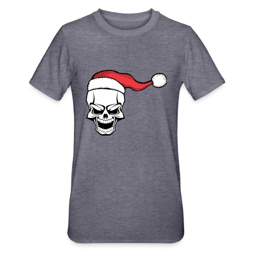 Weihnachten Xmas Totenkopf - Unisex Polycotton T-Shirt