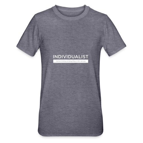 Individualist T-Shirt Schwarz - Unisex Polycotton T-Shirt