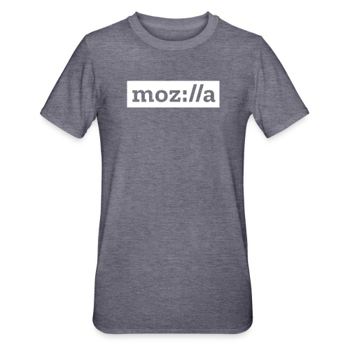 mozilla logo white - Unisex Polycotton T-Shirt