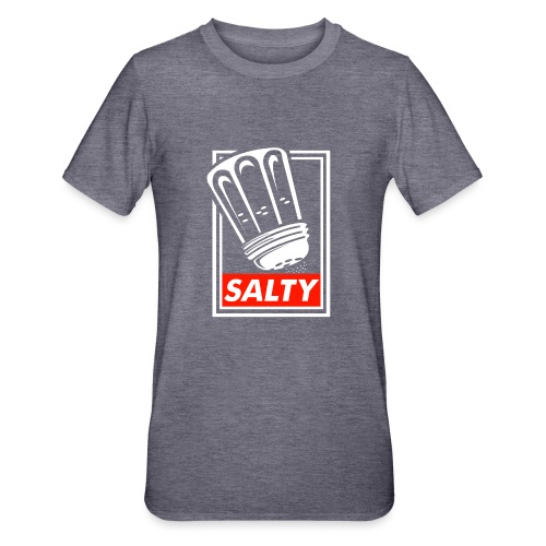 Salty white - Unisex Polycotton T-Shirt