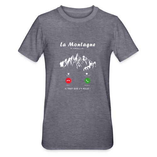 montagne - T-shirt polycoton Unisexe