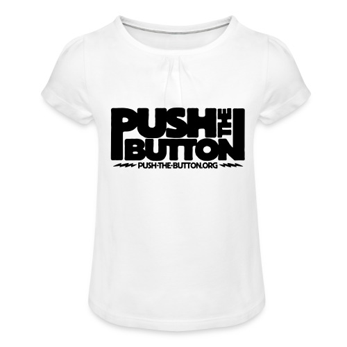 ptb_logo_2010 - Girl's T-Shirt with Ruffles