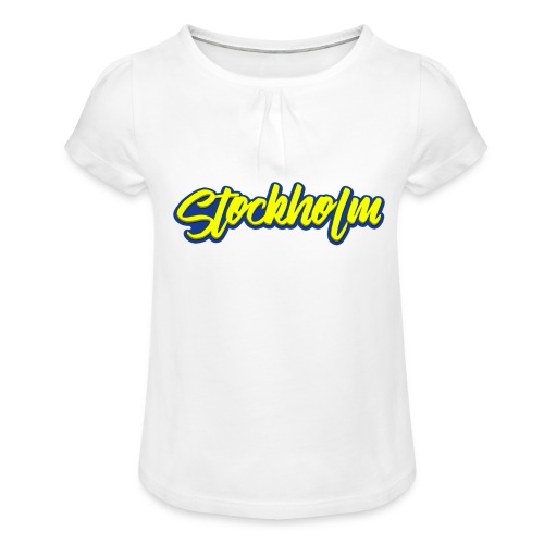 Stockholm - Girl's T-Shirt with Ruffles