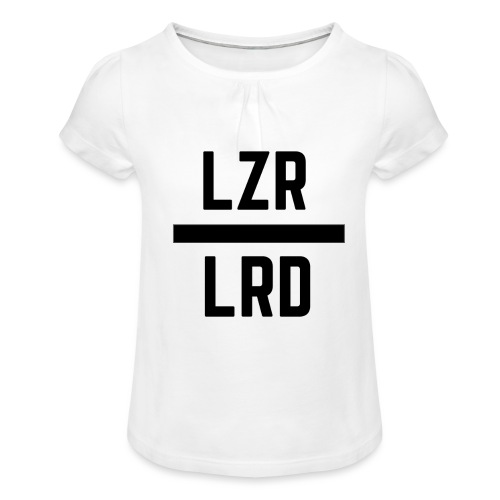 LazerLord-Handyhülle [Apple Iphone 4] [Version 1] - Mädchen-T-Shirt mit Raffungen