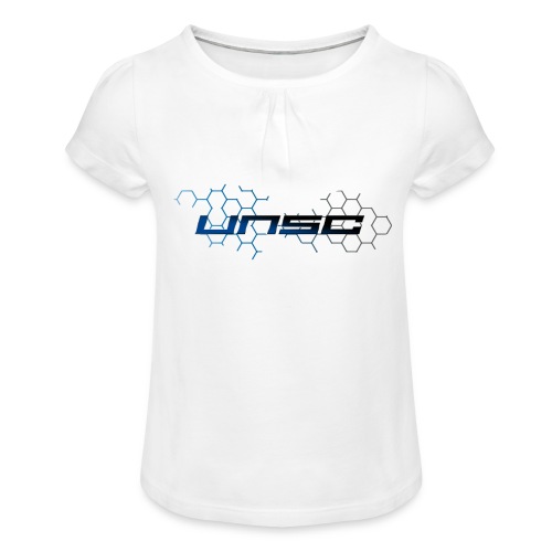 UNSC - T-shirt à fronces au col Fille