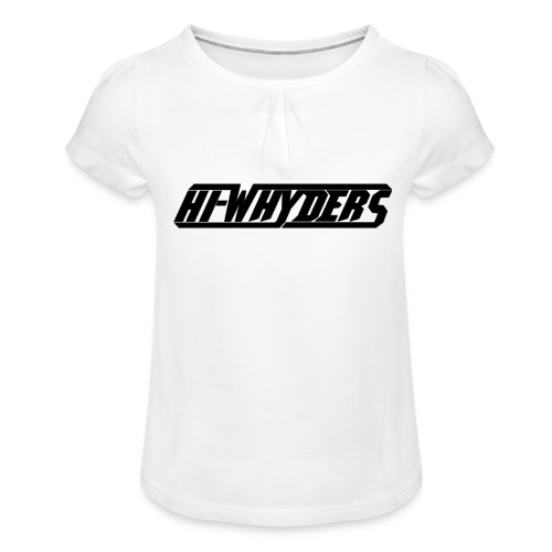 hiwhyders transparent big - Tyttöjen t-paita, jossa rypytyksiä