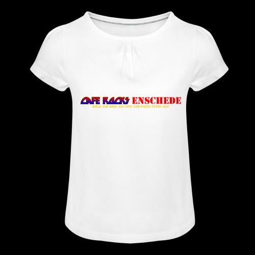 RNR All Nite - Meisjes-T-shirt met plooien