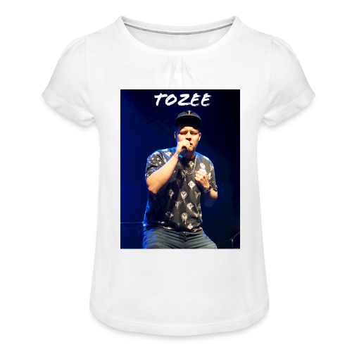 Tozee Live 1 - Mädchen-T-Shirt mit Raffungen