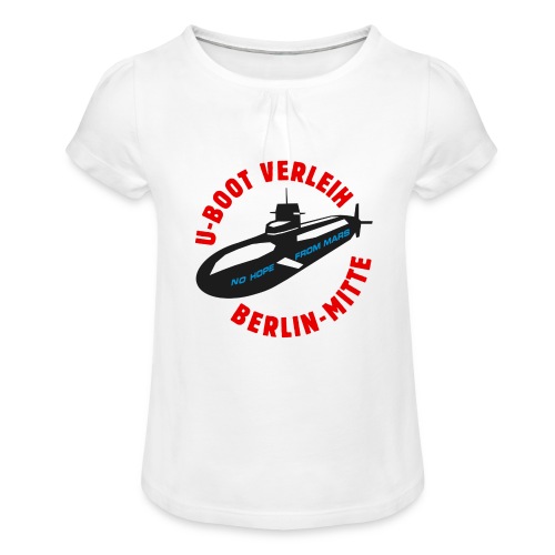 U-Boot Verleih Berlin-Mitte - Mädchen-T-Shirt mit Raffungen