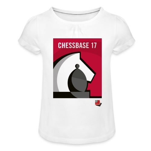 CHESSBASE 17 - Schach, Läufer, Springer - Girl's T-Shirt with Ruffles