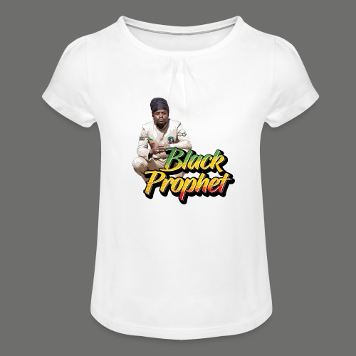 BLACK PROPHET - Mädchen-T-Shirt mit Raffungen