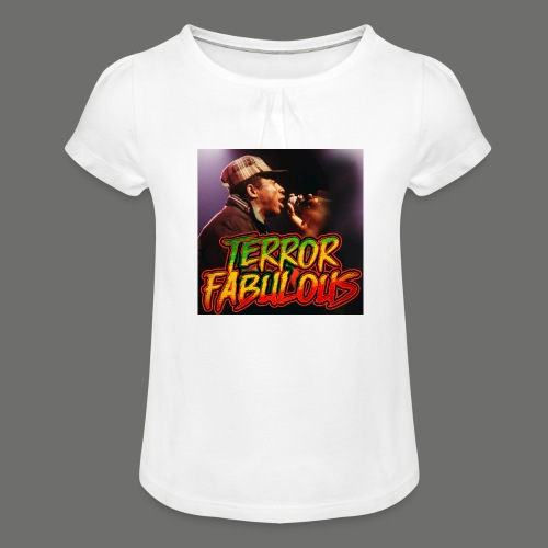 Terror Fabulous - Mädchen-T-Shirt mit Raffungen
