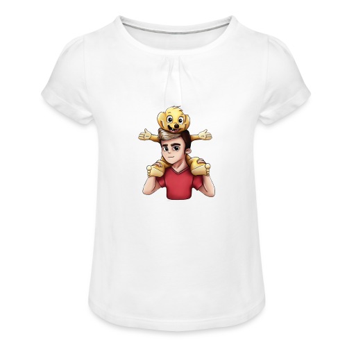 Hugo Børne collection - Pige T-shirt med flæser