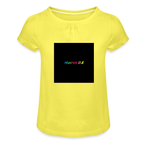 cool children dress - Jente-T-skjorte med frynser