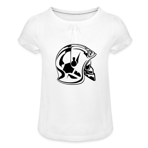 casque_2016 - T-shirt à fronces au col Fille
