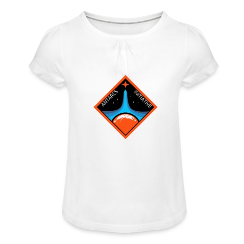 Antares Color - Mädchen-T-Shirt mit Raffungen