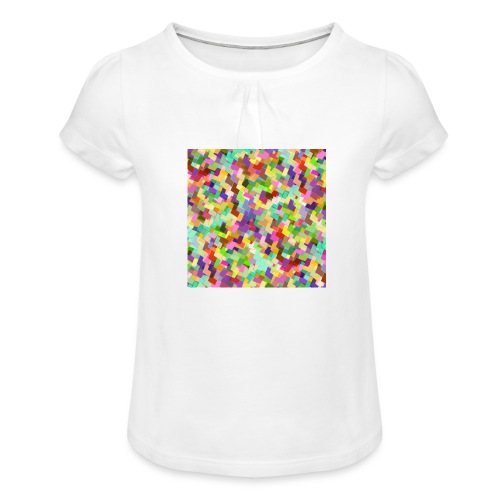 Zettelwirtschaft - Mädchen-T-Shirt mit Raffungen