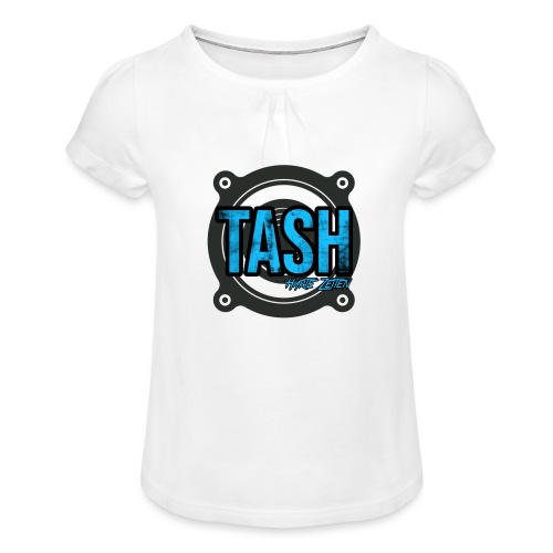 Tash | Harte Zeiten Resident - Mädchen-T-Shirt mit Raffungen