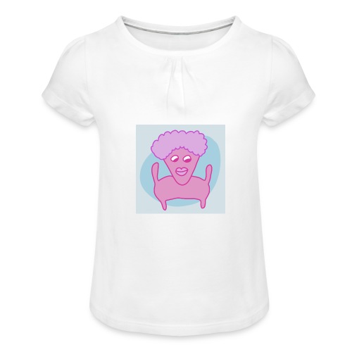 JOLENE - Mädchen-T-Shirt mit Raffungen