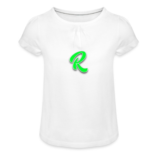 Ridaatje T-Shirt Nieuw! - Meisjes-T-shirt met plooien