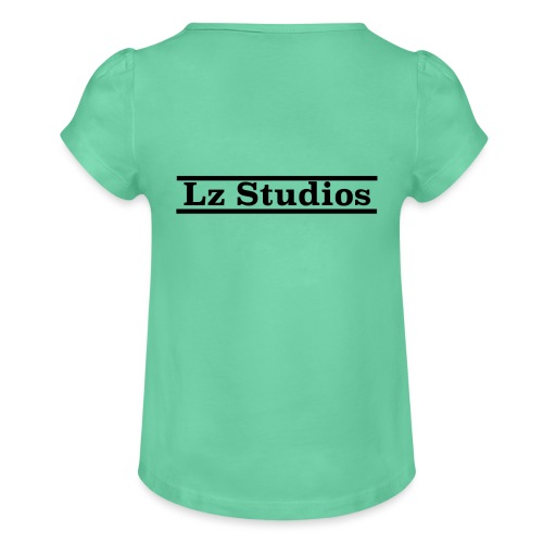 Lz Studios Design Nr.2 - Mädchen-T-Shirt mit Raffungen