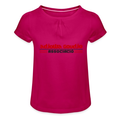 Asociación Adjowa Goudjo - Camiseta para niña con drapeado