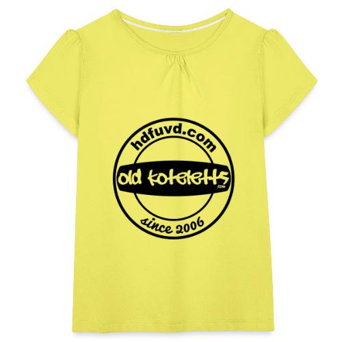OK 2016 Anniversery - Mädchen-T-Shirt mit Raffungen