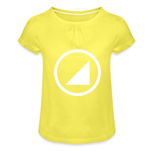 marca bulgebull - Camiseta para niña con drapeado