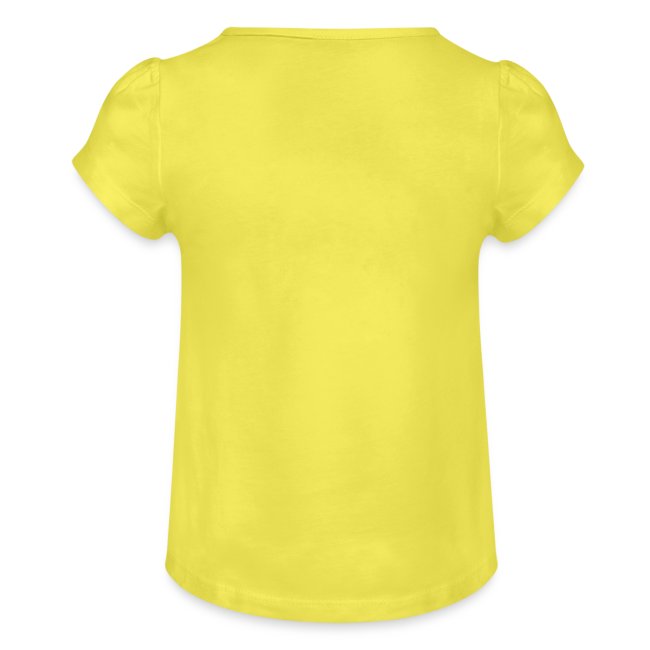 Vorschau: Wüde Henn - Mädchen-T-Shirt mit Raffungen