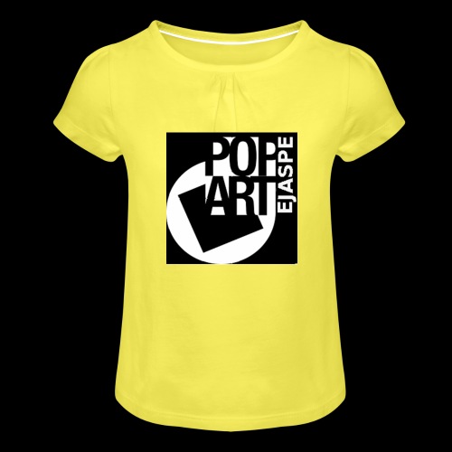 ejaspepopart - Camiseta para niña con drapeado