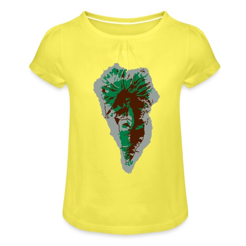 lapalma - Mädchen-T-Shirt mit Raffungen