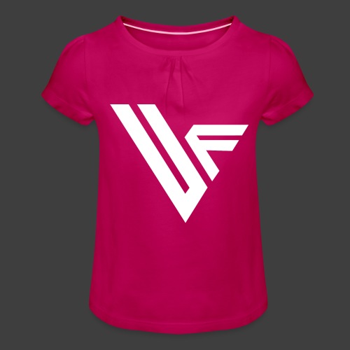 United Front Alternative Logo collection - Tyttöjen t-paita, jossa rypytyksiä