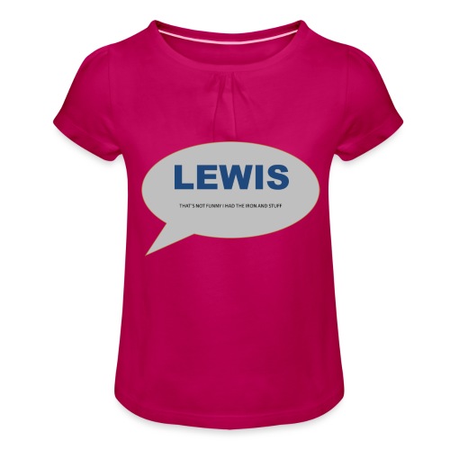 LEWIS - Girl's T-Shirt with Ruffles