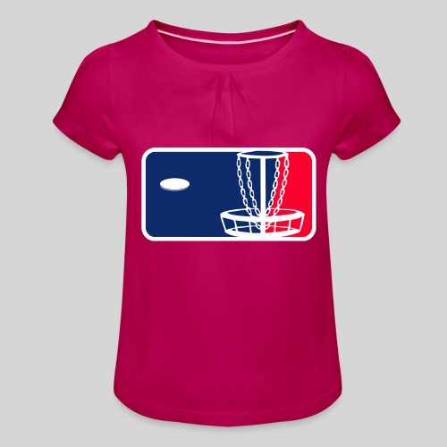 Major League Frisbeegolf - Tyttöjen t-paita, jossa rypytyksiä