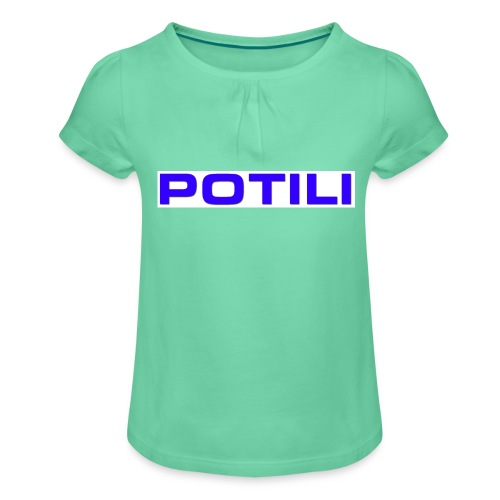 potili - Girl's T-Shirt with Ruffles