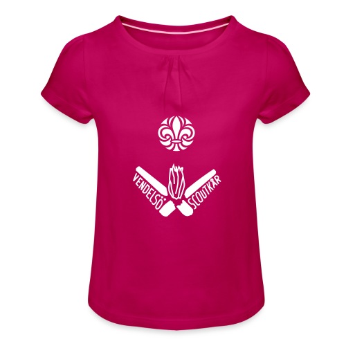 Karmarke 2013 troja litet v2 - T-shirt med rynkning flicka