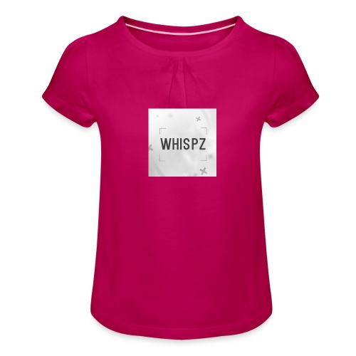 DyZe_WhispZ RED Shirt - Girl's T-Shirt with Ruffles
