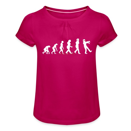 VRzombies - Mädchen-T-Shirt mit Raffungen